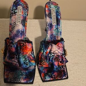 Cape Robbin Vibrant Multicolor Heels